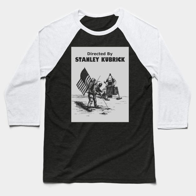 The Kubrick Theory Baseball T-Shirt by deadEYEZ